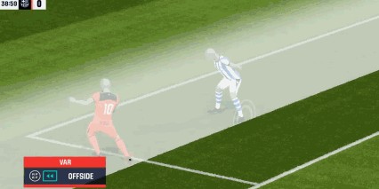 看球网-倒霉到家了，对阵皇社巴萨三个进球被吹、五次击中门框